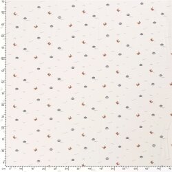 Baumwolljersey U-boot- creme