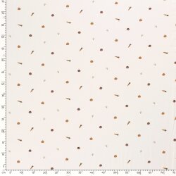 Baumwolljersey Gemüse- creme