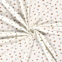 Baumwolljersey PUZZLE - creme