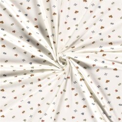 Baumwolljersey PUZZLE - creme