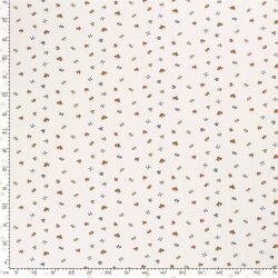 Baumwolljersey PUZZLE - creme