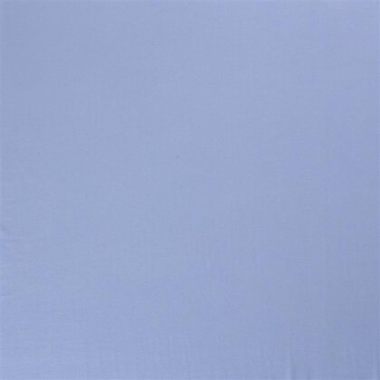 Baumwollpiqué *Marie* Uni - babyblau