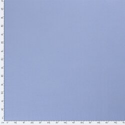 Baumwollpiqué *Marie* Uni - babyblau