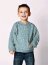 Baumwolljersey Bauklötze - soft jeansblau