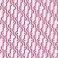 Baumwollpopeline Streifenkreise - rosa