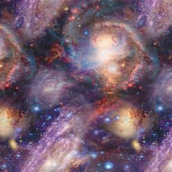 Funktionsjersey Sportswear Digital Galaxis - lavendel