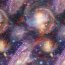 Funktionsjersey Sportswear Digital Galaxis - lavendel