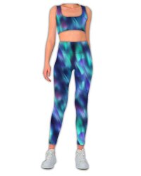 Funktionsjersey Sportswear Digital Polarlichter - mint