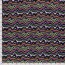 Alpenfleece wilde bunte Linien - schwarz
