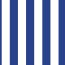 Modestoff Dekostoff breite Blockstreifen - weiss/blau