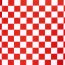 Modestoff Dekostoff Schachmuster - weiss/rot