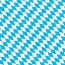 Modestoff Dekostoff grosse Rauten - weiss/blau