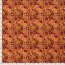 Modestoff Dekostoff Hippie Blumen - orange