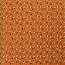 Modestoff Dekostoff Regenbogenkreise - orange