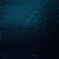 Folienjersey Reptiloptik Uni - blau