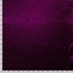 Folienjersey Reptiloptik Uni - pink