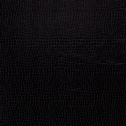 Folienjersey Reptiloptik Uni - schwarz