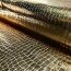 Folienjersey Reptiloptik Uni - gold