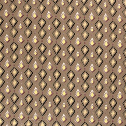 Viskose Jersey Rautenkette - beige