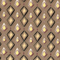 Viskose Jersey Rautenkette - beige