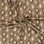 Viskose Jersey Rautenkette - beige
