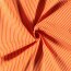 Baumwollpopeline Streifen - orange