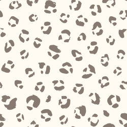 Musselin Pantherflecken - creme