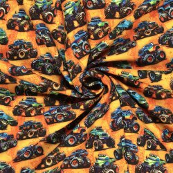 Softshell Digital Monstertrucks - orange