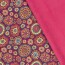 Softshell Digital Mandala-Blumen - pink