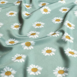 Funktions und Badeanzugstoff LSF50 Recycled Margerite - mint