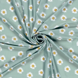 Funktions und Badeanzugstoff LSF50 Recycled Margerite - mint