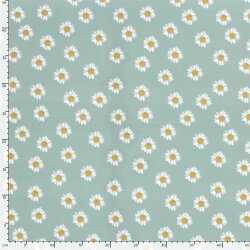 Funktions und Badeanzugstoff LSF50 Recycled Margerite - mint