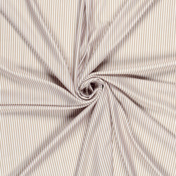 Funktions und Badeanzugstoff LSF50 Recycled Streifen - beige/creme
