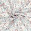 Funktions und Badeanzugstoff LSF50 Recycled kleine Zweige - creme