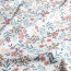 Funktions und Badeanzugstoff LSF50 Recycled kleine Zweige - creme