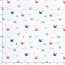 Funktions und Badeanzugstoff LSF50 Recycled kleine Krabben - weiss