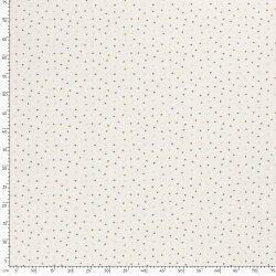 Baumwolljersey Konfetti - creme