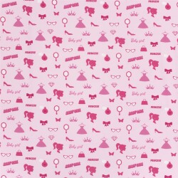 Baumwolljersey Prinzessin - hellpink