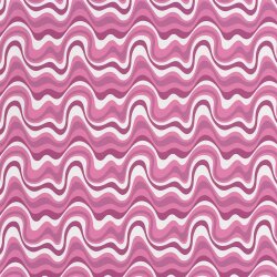 Baumwolljersey Farbwellen - pink