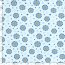 Baumwolljersey Peace Blumen - hellblau