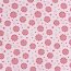 Baumwolljersey Peace Blumen - hellpink