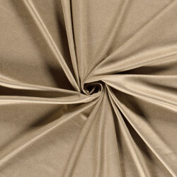 Wildlederimitat Uni Metallik - hellbeige