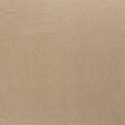 Wildlederimitat Uni schimmernd - hellbeige