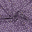 Viskose Jersey wilde Punkte - violett