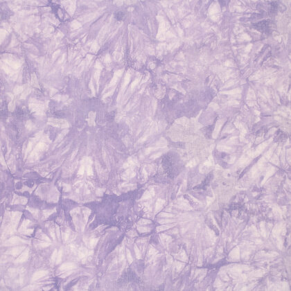 Viskose Leinen Batikmuster - helllila