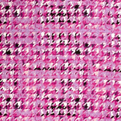 Viskose Nylon Mix light Köper Hahnentritt - pink