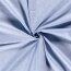 Leinen Chambray Mini Streifen Melange - babyblau