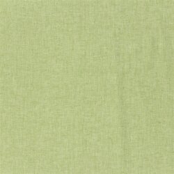 Leinen Chambray Fischgräte Melange - kiwi