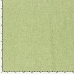 Leinen Chambray Fischgräte Melange - kiwi