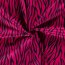 Baumwollsatin Zebrastreifen - dunkelpink